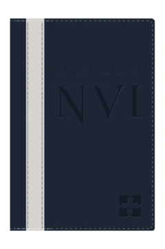 Biblia Edición Conmemorativa Azul-Gris - NVI