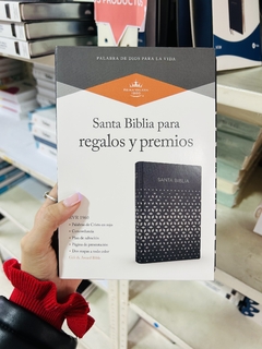 Biblia Regalos Y Premios NVI Negro Plata - comprar online