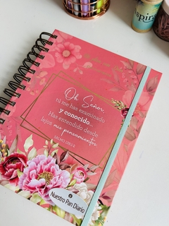 Agenda Devocional Mi plan con Dios Rosa - tienda online