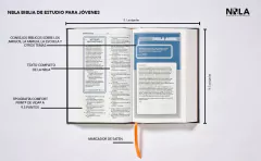 Biblia NBLA de Estudio para Jóvenes Tapa dura/Azul - comprar online