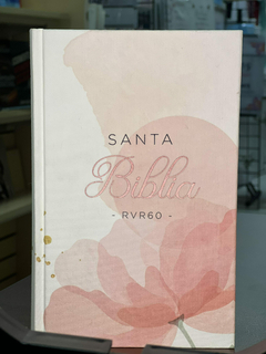 Biblia Letra Grande Tela Flor Rosas Reina Valera 1960 - comprar online