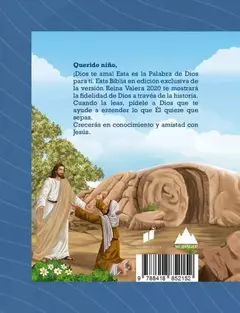 Biblia Completa RVR 2020 Para Niños Azul Tapa Dura - tienda online