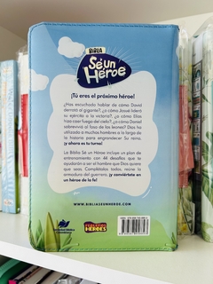 Biblia para niños completa Se un Héroe TLA Azul Canto Azul - tienda online