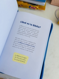 Biblia para niños completa Se un Héroe TLA Azul Canto Azul en internet