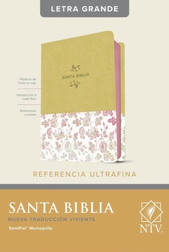 Biblia letra Grande con Referencias Ultrafina Mantequilla NTV