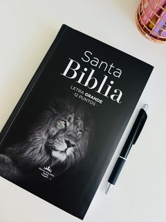 Biblia Eco Flex León Letra grande Canto plateado - tienda online