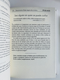 Devocionario Mujer Segura De Si Misma/365 Inspiraciones Diarias