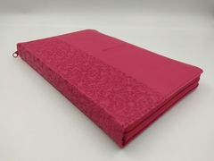 Biblia RVR60, Letra Grande, Tamaño Manual Fucsia Zipper - comprar online