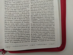 Biblia RVR60, Letra Grande, Tamaño Manual Fucsia Zipper - tienda online