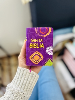 Biblia Mini Bolsillo RVR 1960 Canto Morado