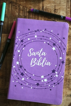 Biblia para niñas NVI Lavanda, Comfort Print en internet