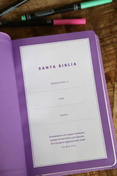 Biblia para niñas NVI Lavanda, Comfort Print en internet