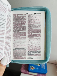 Biblia Mi Gran Viaje RVR60 Turquesa Cierre Biblia para Niños en internet
