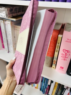 Biblia Letra grande rosada con cierre RVR 1960 - comprar online