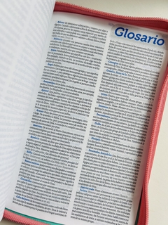 Biblia Valiosa Verde Menta Canto Plateado con cierre TLA - tienda online