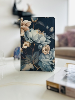 Biblia Ultrafina NTV Ziper Azul Flores - comprar online