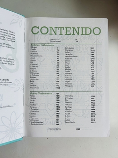 Biblia Devocional Arte turquesa con canto plateado de estrellas RVR 1960 - tienda online