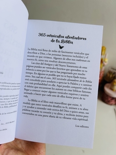 365 versículos alentadores de la Biblia: Una Lectura Llena De Esperanza Para Cada Día Del Año - comprar online