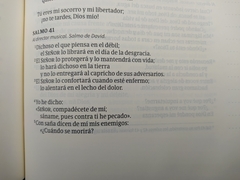 Biblia De Apuntes-nvi-blanco Y Azul Simil Piel - El Maestro Tejedor