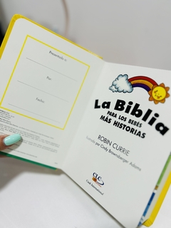 Biblia para los bebés más historias en internet