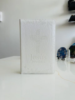 Santa Biblia de Promesas, Jesús Para Todos, Letra Grande, con cierre, Marfil Reina Valera 1960 - comprar online