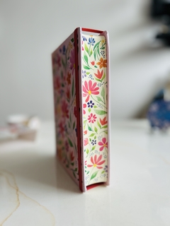 Biblia De Apuntes 1960 Tamaño Personal Flores Tapa Dura - tienda online