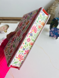 Biblia De Apuntes 1960 Tamaño Personal Flores Tapa Dura