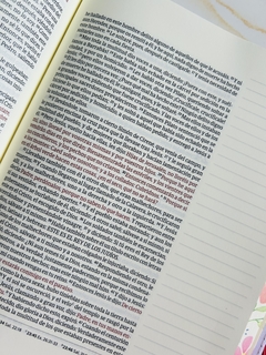 Biblia De Apuntes 1960 Tamaño Personal Flores Tapa Dura - comprar online