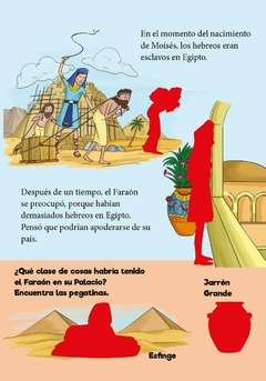 Moisés entre los juncos libro de pegatina historias bíblicas para niños - comprar online