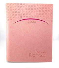 Agenda diario de promesas 2025 mujer Rosa