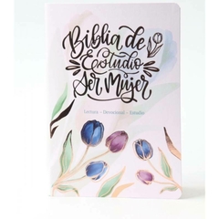 Biblia de estudio ser mujer, canto rosado, indice en internet