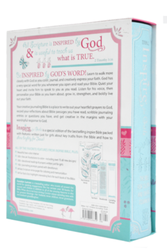 Biblia Inspire ingles, blanco con estrellas NTV - comprar online