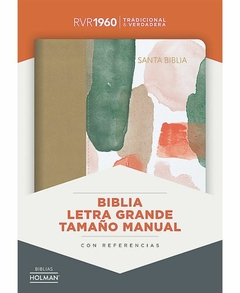 Biblia RVR1960 Letra Grande Manual Multicolor Con Indice