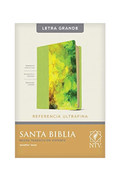 Biblia NTV/Edicion De Referencia/Letra Grande/Verde