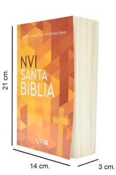 Santa Biblia NVI Misionera Cruz - tienda online