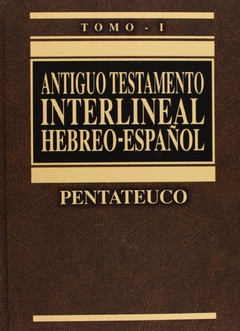 Antiguo Testamento Interlineal Pentateuco Tomo 1 - comprar online