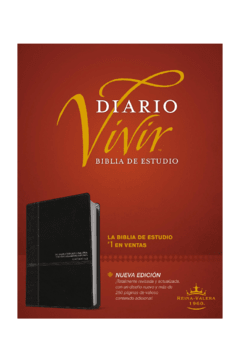 Biblia Diario Vivir Negra Santiago 1:22 en internet