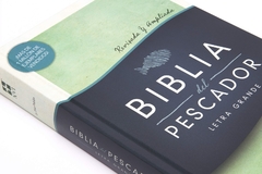 Biblia Del Pescador NVI Letra Grande - Verde