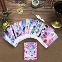 Caja de adivinación con Tarot u oráculo importado