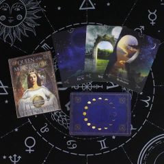 Caja de adivinación con Tarot u oráculo importado