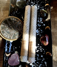 Vela de miel Paz