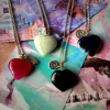 Collar Crystal heart