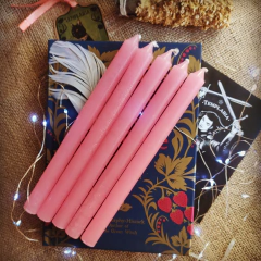 Vela lisa alquimica Rosa