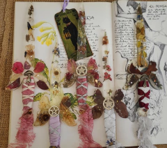 Athame botanico "Fairy wings" - comprar online