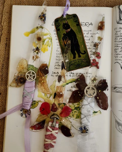Athame botanico "Fairy wings"