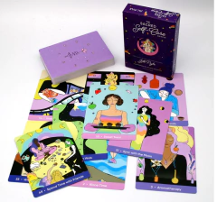 Caja de adivinación con Tarot u oráculo importado - tienda online