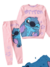 Conjunto inverno rosa Stitch - comprar online
