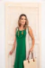 Vestido Feminino em Malha Viscolycra Premium Flávia Verde - Usebelle