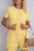 Conjunto Feminino em Viscolycra Premium Mia Amarelo na internet