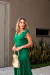 Vestido Feminino em Malha Viscolycra Premium Alcina Verde na internet